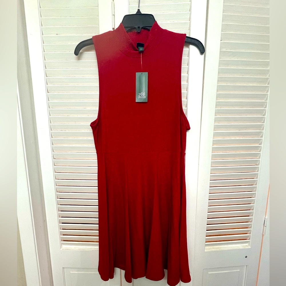 Women’s Sparkly Red Party Dress